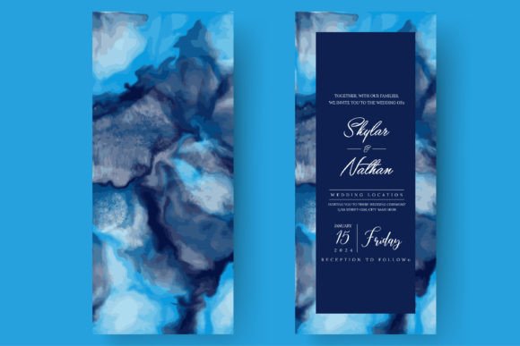 Elegant Watercolor Natural Wedding Menu: A Design Asset Guide