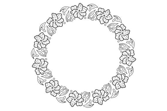 Wedding Wreath 14: A Ready-to-Use SVG for Your Creative Projects